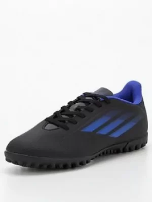 Image of Adidas Mens X Speedflow.4 Astro Turf Football Boot, Black, Size 8.5, Men