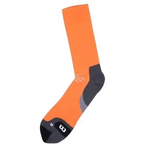 Image of Wilson Colour Crew Socks Mens - Orange