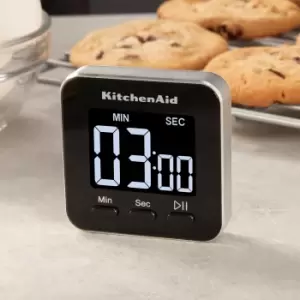 Image of KitchenAid Digital Cooking Timer Black Black