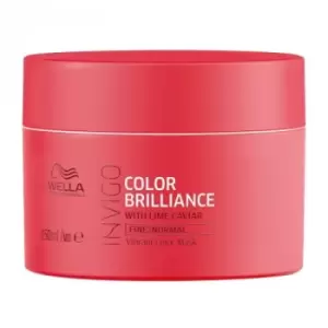 Image of Wella Professionals Invigo Brilliance Vibrant Color Mask for Fine/Normal Hair 150ml