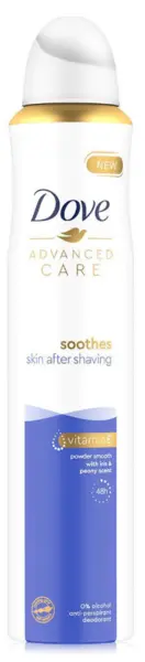 Image of Dove Powder Smooth Antiperspirant Deodorant 200ml