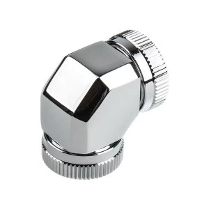 Image of Phanteks 16mm Hard TubeAdapter 90 - Chrome