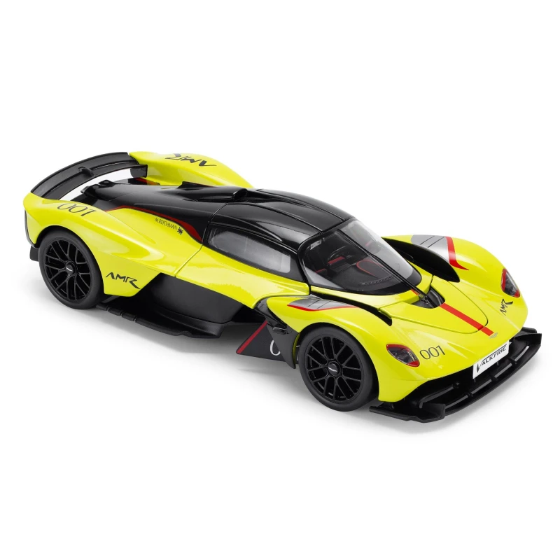 Image of CMJ Team CMJ Die Cast Car 1:18 Scale Aston Martin Valkyrie Lime Green Green unisex One Size