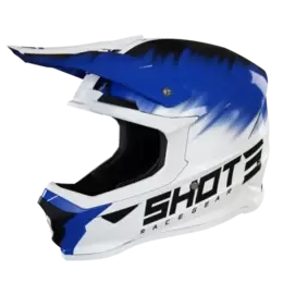 Image of Shot Furious Kid Versus White Blue Glossy M