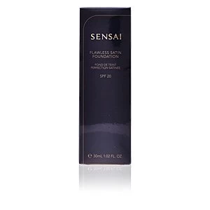 Image of SENSAI flawless satin foundation SPF20 #205-mocha beig