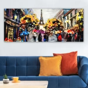 Image of YTY103674573686_50120 Multicolor Decorative Canvas Painting
