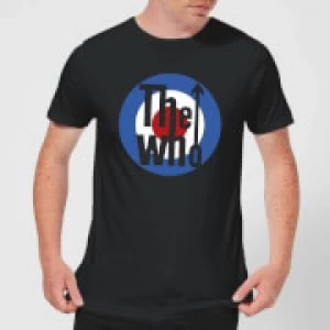 Image of The Who Target Mens T-Shirt - Black - M