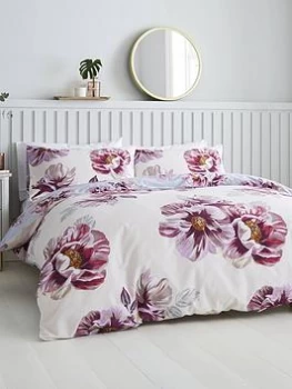 Image of Catherine Lansfield Catherine Lansfield Cecilia Floral Duvet Set - Ks