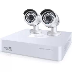 Image of HomeGuard Wireless 2 Camera HD 1080p CCTV System with 1TB Hard Drive