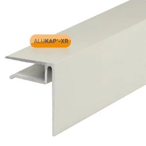 Image of Alukap-XR 10mm End Stop Bar 3m White