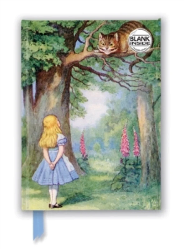 Image of John Tenniel: Alice and the Cheshire Cat (Foiled Blank Journal) Notebook / blank book