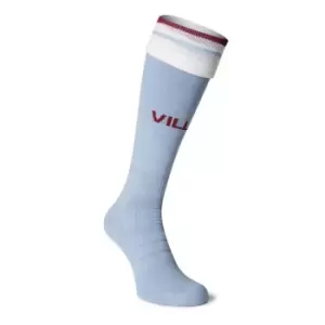 Image of Castore Aston Villa FC Pro Home Sock Junior - Grey