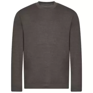 Image of Awdis Mens Organic Sweatshirt (L) (Charcoal)