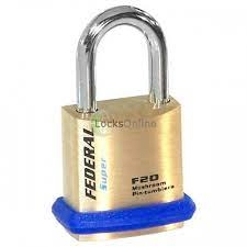 Image of Federal 20F Solid Brass Padlock