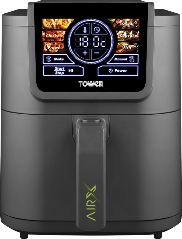 Image of Tower AirX AI 8L T17158 Air Fryer - Black