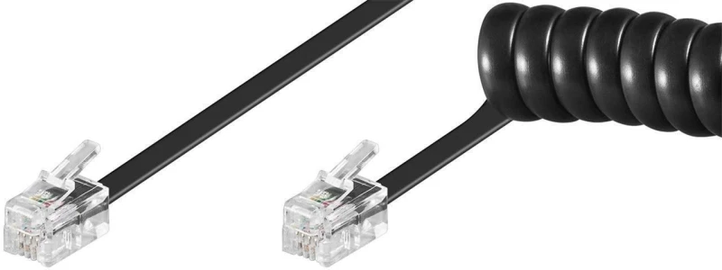 Image of Microconnect MPK10700 telephone cable 7m Black