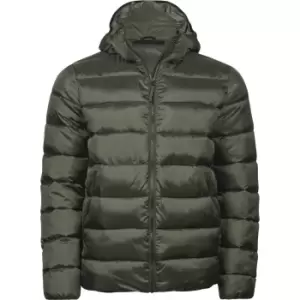 Image of Tee Jays Mens Lite Padded Jacket (S) (Deep Green)