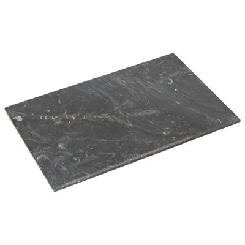Image of Argon Tableware Rectangle Marble Chopping Board - 30Cm X 20Cm - Black