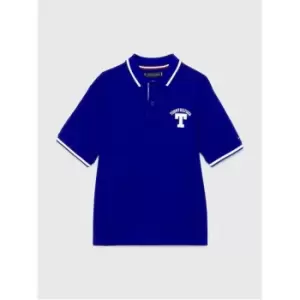 Image of Tommy Hilfiger Varsity Polo S/S - Blue