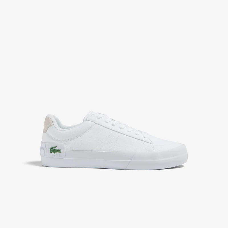 Image of Lacoste L004 Lace Up Shoes - White White 6
