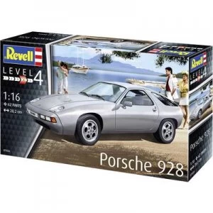 Image of Revell 07656 Porsche 928 Car model assembly kit 1:16