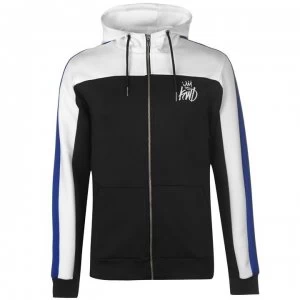 Image of Kings Will Dream Merton Zip Hoodie - Black/Wht/Blue