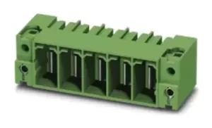 Image of Phoenix Contact PC 35 Hc/6-Gf-15.00 Header, Horiz, Flange, 15Mm, 6Way