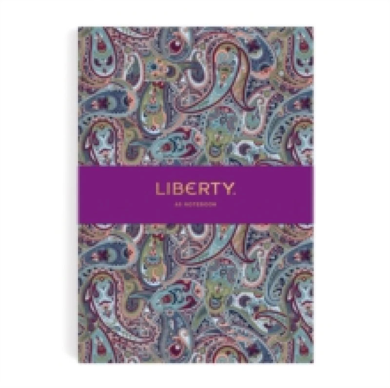 Image of Liberty Paisley A5 Journal. Notebook / blank book. By Galison, Liberty Books