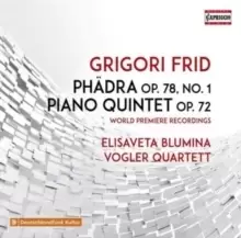 Image of Grigori Frid: Phadra, Op. 78, No. 1/Piano Quintet, Op. 72