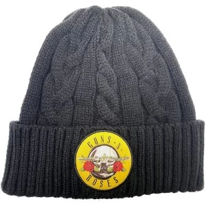 Image of Guns N' Roses - Circle Logo Unisex Beanie Hat - Black