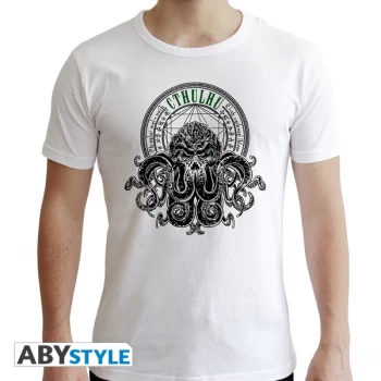 Image of Cthulhu - Cthulhu - Mens Medium T-Shirt - White