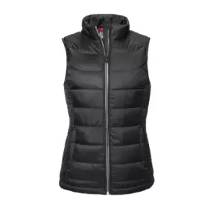 Image of Russell Womens/Ladies Nano Padded Bodywarmer (L) (Black)