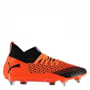 Image of Puma Future 2.1 SG Football Boots - Orange/Black