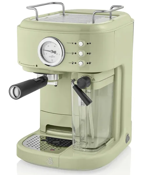 Image of Swan SK22110 One Touch Retro 1.7L Coffee Maker