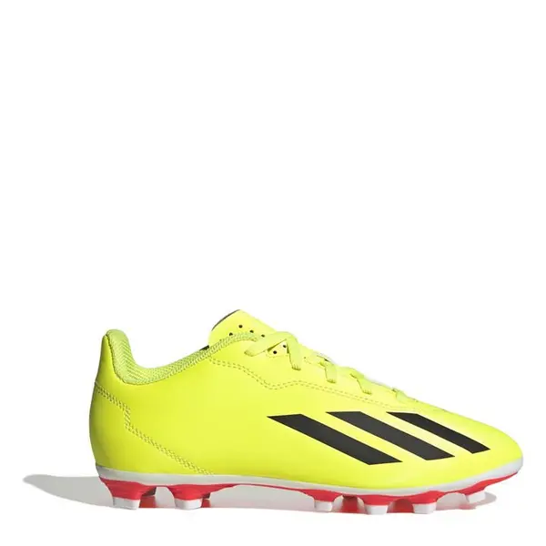 Image of adidas X Crazyfast Club Childrens Flexible Firm Ground Football Boots - Yellow C10