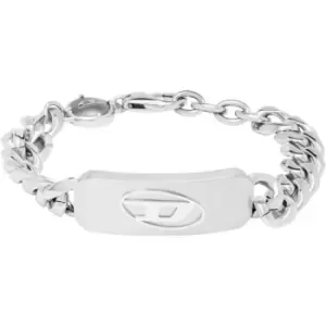 Image of Diesel Stainless Steel ID Bracelet