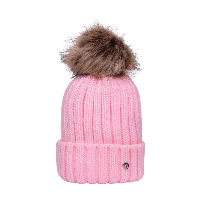 Image of Hy Valloire Beanie in Baby Pink Baby Pink Unisex One Size