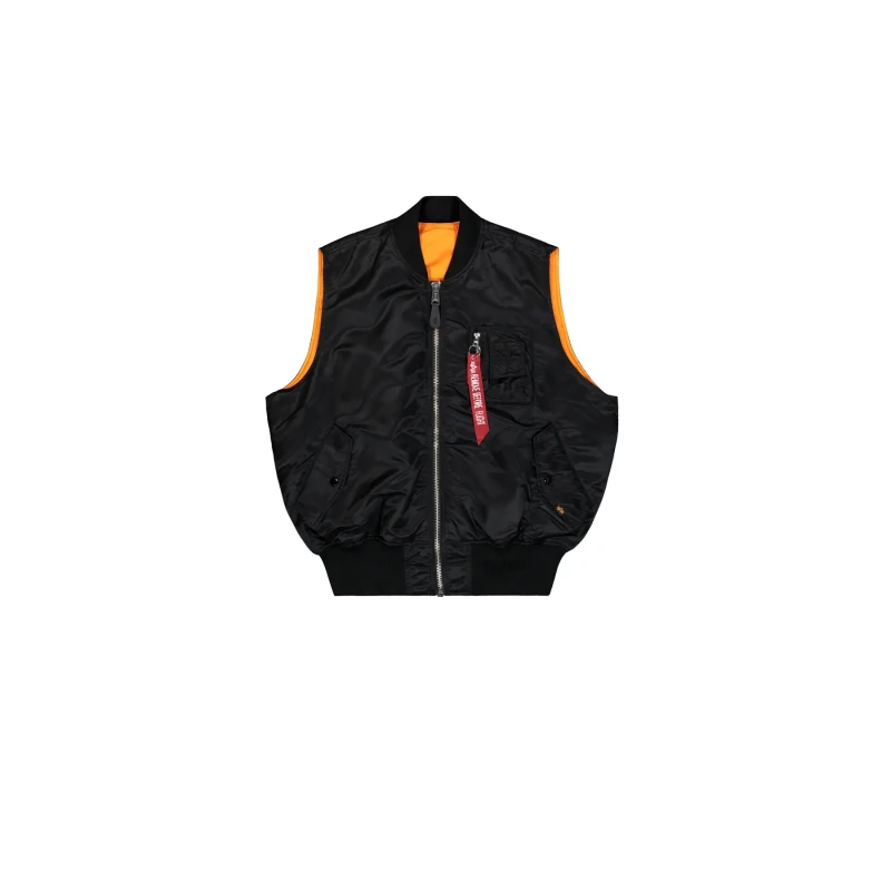 Image of alpha industries Sleeveless jacket Alpha Industries MA-1 Heritage Noir Male 2XL