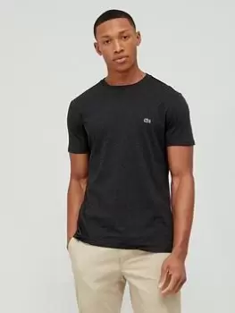 Image of Lacoste Sports Classic Fit Pima Cotton T-Shirt - Black