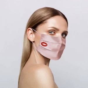 Image of Slip Reusable Face Covering - Pink Kiss