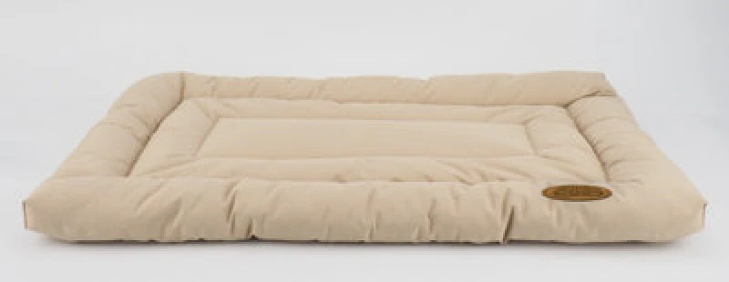 Image of Snug & Cosy Water Repellant Crate Mat Camel - Medium, Cream SAG1088