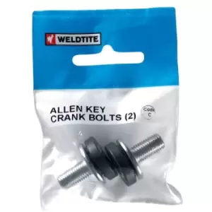 Image of Weldtite Bike Bits Crank Bolts Hex 8mm x2