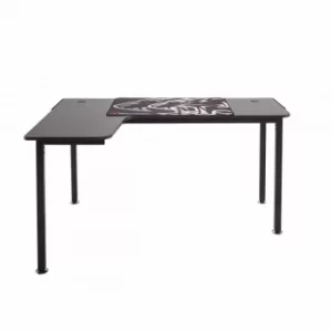 Image of X Rocker Panther XL Left Corner Gaming Desk, Grey