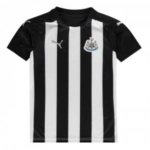 Image of Puma Newcastle United Home Shirt 2020 2021 Junior - Black/White