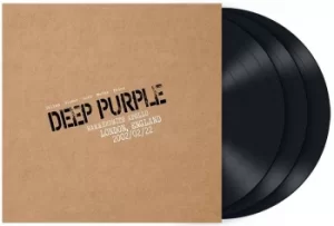 Image of Deep Purple Live in London 2002 LP black
