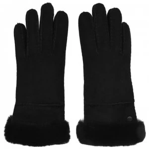 Image of Ugg Seamed Tech Gloves - Black BLK