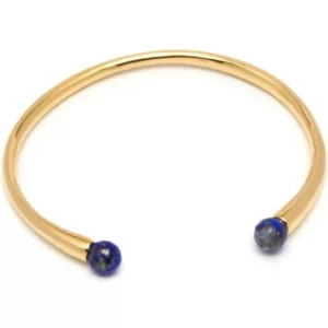 Image of Ladies Lola Rose Gold Plated Lapis Lazuli Hydra Bangle