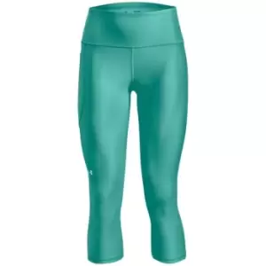 Image of Under Armour Armour HG Armour Hi Capris - Green