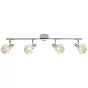 Image of Italux Lopez Classic 4 Light Bar Pendant Ceiling Light, G9