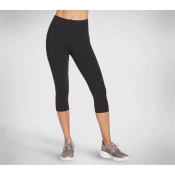 Image of Skechers GOWALK Capri Leggings Ladies - Black